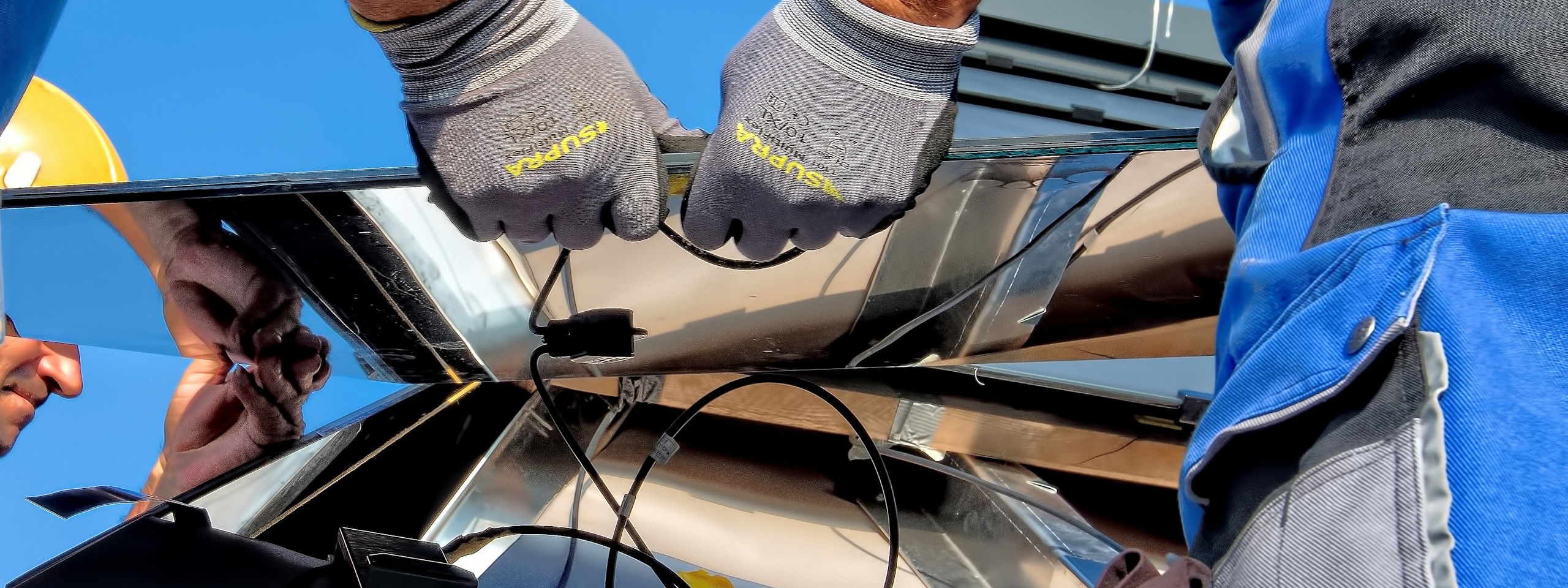 Professional solar installation 2
